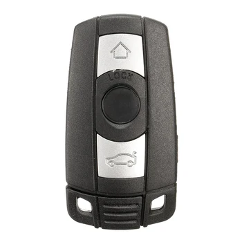 3 Кнопки Дистанционного Ключа Case Shell Fob Blade Для BMW 1 3 5 6 Серии E90 E91 E92 E60