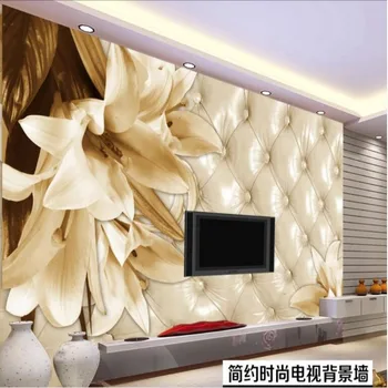 Beibehang Custom 3D Fantasy Fashion Flower Photo Украшение ТЕЛЕВИЗОРА Спальня Гостиная Фон Настенные обои для стен 3 d