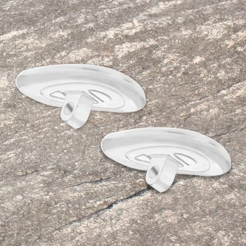 E.O.S 1 пара сменных прозрачных носовых накладок из силиконовой резины-C 0.9*0.6*0.5 мм для оправы очков