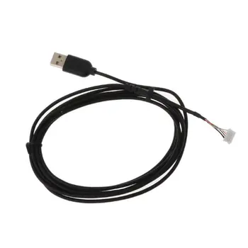 USB-кабель для мыши, шнур для замены линии мыши из ПВХ для мышей G102, Запасная часть, Аксессуар для ремонта