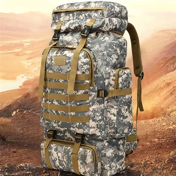 Военные рюкзаки для альпинистов большой емкости, уличная сумка, тактический рюкзак, Спортивные Походные сумки для походов