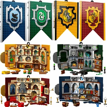 Волшебные Рыцари Книга Строительный блок Игрушки Двухэтажный автобус Кирпич для детей Детский подарок