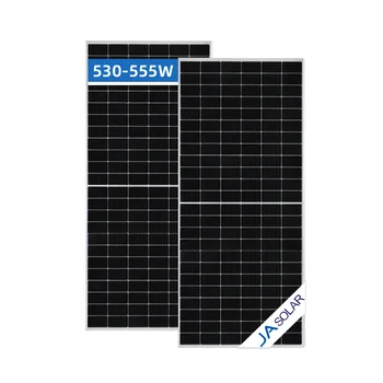 Двойные Солнечные панели Ja Solar мощностью 550 Вт Фотоэлектрические панели Солнечные модули