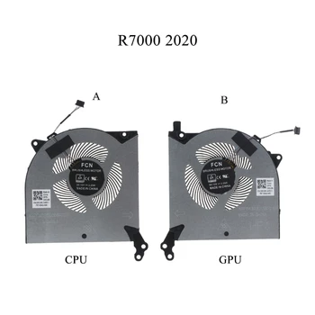 Замена Радиатора CPU GPU Вентилятор Охлаждения Видеокарты Ноутбука для R7000 2020 12V Вентиляторы Радиатора Ноутбука Радиаторы