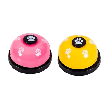 Кнопка говорящей собаки 2шт для связи Кнопка интеллекта Голосовой ретранслятор Шумоподавители Игрушка для вечеринок Игра-автоответчик 40JA