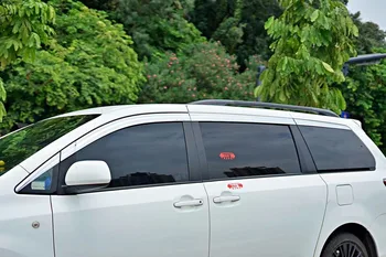 Козырек окна автомобиля для Toyota Sienna Защита двери от Солнца и дождя Дождевик Солнцезащитный козырек от дождя