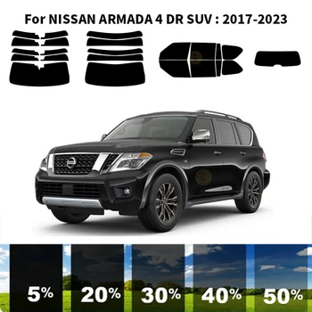 Комплект для УФ-тонировки автомобильных стекол с нанокерамикой для NISSAN ARMADA 4 DR SUV 2017-2023