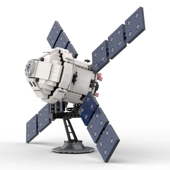 Космический корабль MOC Орион Артемида Строительные блоки Набор Средняя планета Исследовать Марс Запуск ракеты Космический корабль SLS Кирпичи Игрушки подарок