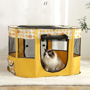 Кошачий домик, кошачья кровать, корзина для сладкой постели, уютная палатка, складные кровати и коврики, котята в родильной палате, аксессуары для дома, кровать