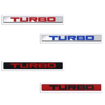 Металлический 3D Значок TURBO Логотип Автомобиля Наклейка На Задний Багажник Кузова Эмблема Для Hyundai KIA toyota honda audi vw renault skoda mazda Bmw