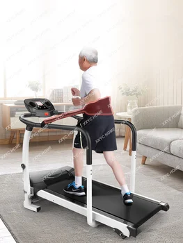 Многофункциональная прогулочная машина для пожилых людей, Домашняя беговая дорожка для реабилитации в помещении, тренажеры для фитнеса