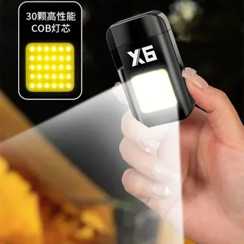 Мужская Портативная Новая Дуговая Зажигалка COB Lighting Arc Для USB-Зарядки В Подарок