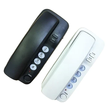 Настенный проводной телефон, настольный домашний телефон, вызывающий абонента для пожилых людей, Встроенная кнопка телефона для домашнего офиса