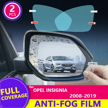 Непромокаемая пленка для полного покрытия зеркала заднего вида, Прозрачная, Противотуманная, Непромокаемая для Opel Insignia A/B 2008 ~ 2019 2016 2017 2018 Автомобильные Аксессуары