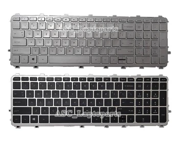 Новая клавиатура на американском и английском языках для HP Envy 15-J001TX J002LA J003CL 15-J004EA 15-J007SS 15-J008TX 15-J009WM 15-J011NR 15-J012T С ПОДСВЕТКОЙ
