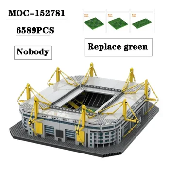 Новый MOC-152781 Стадион Модель здания 6589 шт. Головоломки для взрослых и детей День рождения Рождественские игрушки и подарки Украшения