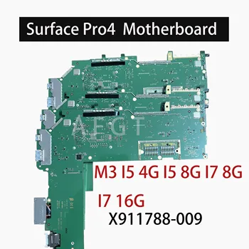 Оригинальная Материнская Плата Для Планшетного компьютера Microsoft Surface Pro 4 1724 Материнская Плата M3 i5 4G 8G I7 8G 16G Хорошо протестирована X911788-009
