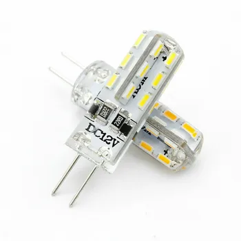 Прочная электрическая лампочка, светодиодная лампа с высоким эффектом SMD3014, энергосберегающие светодиодные лампы G4 на 360 градусов, светодиодные лампы G4, светодиодное освещение