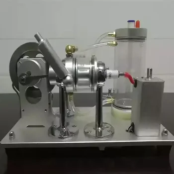 Спиртовой двигатель Модель двигателя внутреннего сгорания с самоциркуляцией водяного охлаждения для преподавания физики