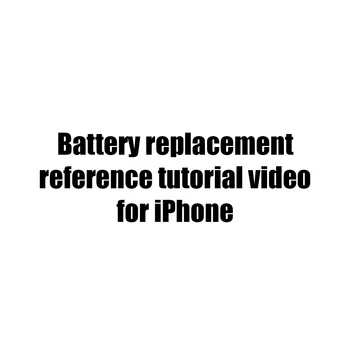 Справочное обучающее видео по замене аккумулятора для iPhone 6sPlus