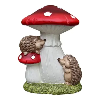 Статуэтка садового гриба Домашний декор для прихожей столовой