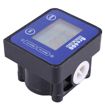Цифровой измеритель, Высокоточный Расходомер, синий ЖК-дисплей для химических веществ, жидкой воды, ультразвуковых запасных частей и аксессуаров