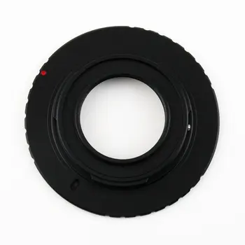 Черный Анодированный Алюминиевый Металлический Адаптер Для Преобразования Камеры в Кольцо для объектива Olympus PM1 C Mount в Micro 4/3 M4/3 для Panasonic GX1 GF5