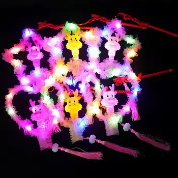 Яркий праздничный фонарь 2024 Китайский новогодний фонарь-дракон Традиционное праздничное украшение для детей на весну